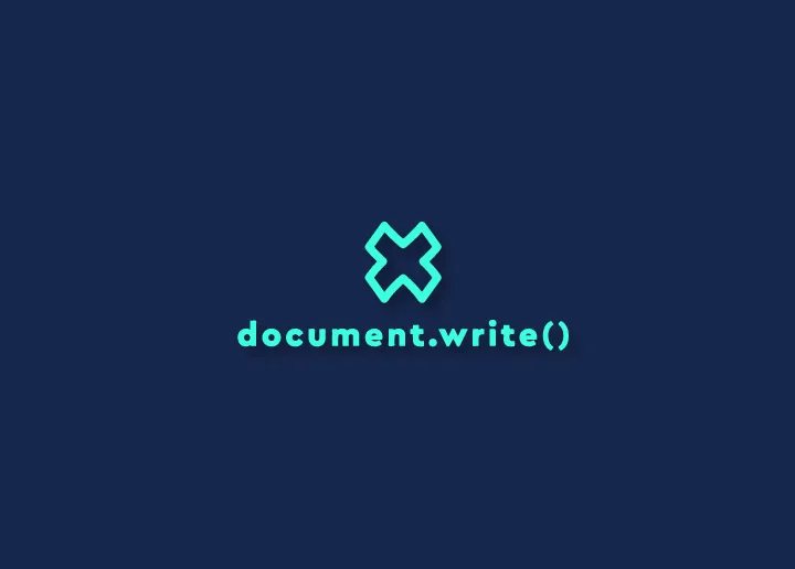 رفع خطای ()Avoid document.write 