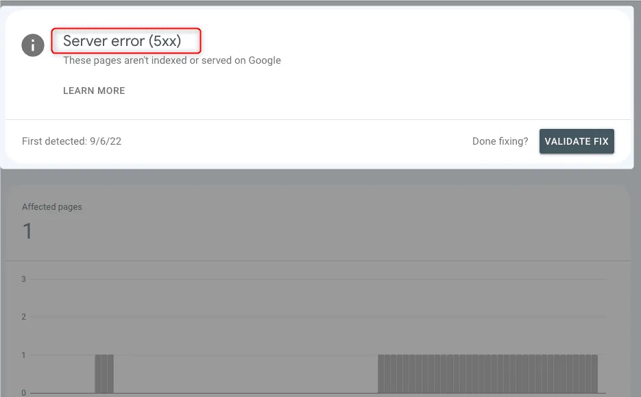 علت خطای Server error 5xx در سرچ کنسول و راه رفع آن