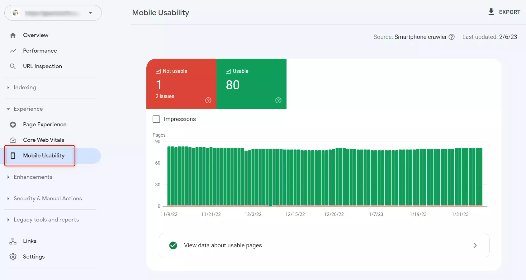 رفع خطاهای گزارش Mobile Usability سرچ کنسول