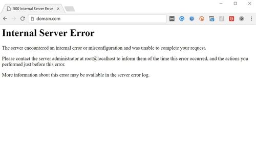 رفع خطای سرور داخلی + 7 راه برای حل ارور 500